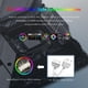 thumbnail image 1 of COOLMOON DM1 5V 3PIN ARGB 12V 4PIN PWM Luminous PC Case Fan (White Positive Ndcxsfigh Para estrenar, 1 of 8