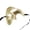 Gold, variant on CIYISON Sophisticated Glass Accented Half Face Party Accessory