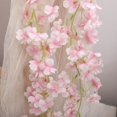 thumbnail image 4 of 180cm Artificial Flowers Sakura Vine Wedding Garden Rose Arch Home Party Decoration Christmas Bridal Fake Silk Scrapbook Plants, 4 of 9