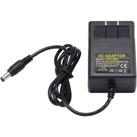 LZMY Universal 15V 2A Power Supply Charger (Input AC 100V-240V, Output ...