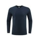 thumbnail image 3 of pstuiky camisetas de manga larga para hombre, Camisa informal de manga larga de secado rápido y color liso para hombre Tops de talla grande para hombre m, 3 of 5