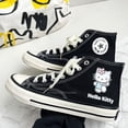 thumbnail image 4 of Sanrio-zapatos de lona de Hello Kitty para mujer, zapatillas de ocio de dibujos animados, estilo coreano Harajuku, Y2k, deportivas universitarias, 4 of 4