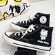 thumbnail image 4 of Sanrio-zapatos de lona de Hello Kitty para mujer, zapatillas de ocio de dibujos animados, estilo coreano Harajuku, Y2k, deportivas universitarias, 4 of 4