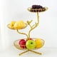 thumbnail image 5 of Soporte para cesta de frutas de 3 niveles, soporte decorativo para frutero, soporte de metal para mesa, soporte para encimera para verduras, pan y bocadillos, 5 of 8