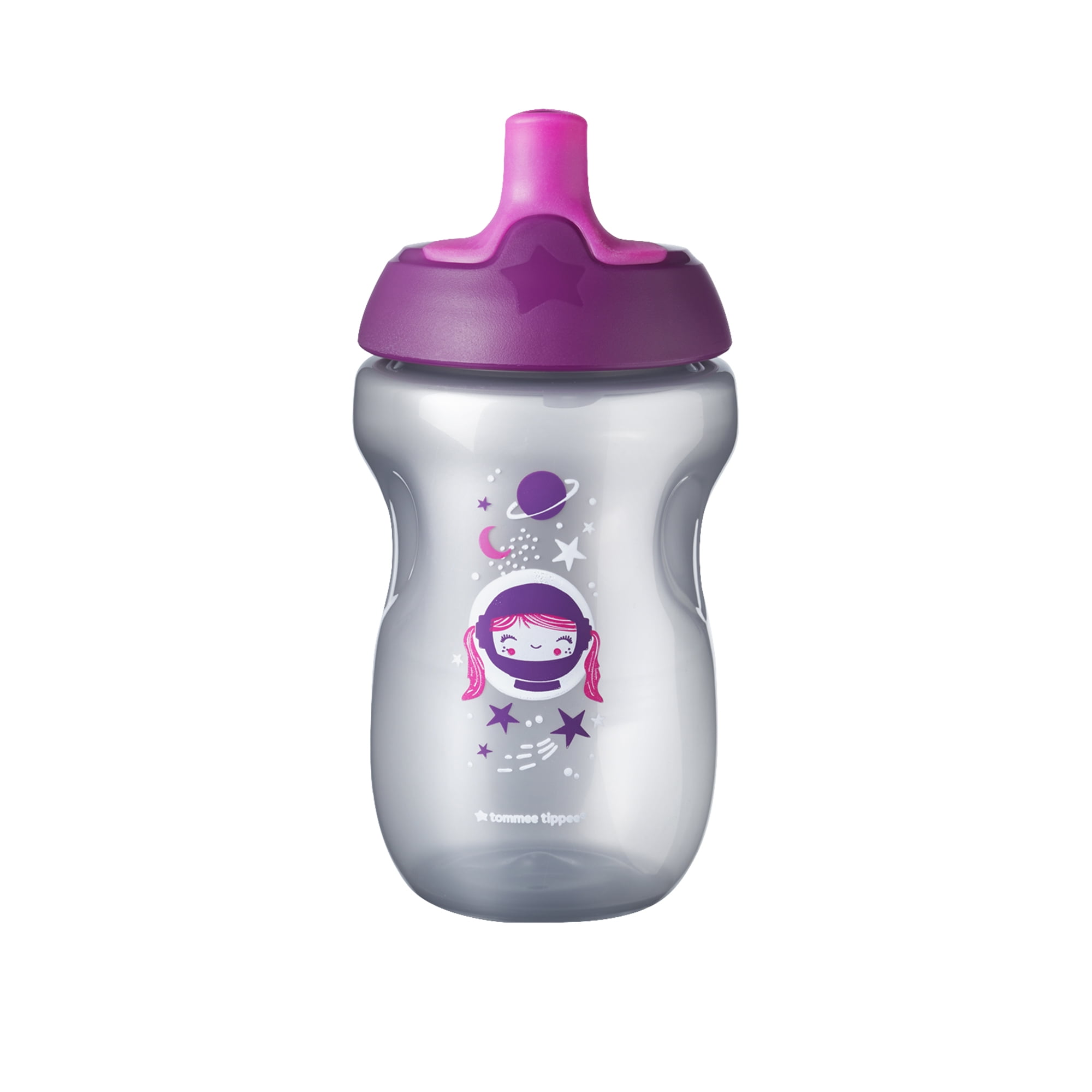 Tommee Tippee Kitchen | Tommee Tippee Insulated Sportee Sippycup 9 oz Toddler 12+ Month Pink Spill Proof | Color: Gray/Pink | Size: Os 