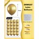thumbnail image 2 of Globos DRWKAY, dorado metalizado, 30 cm, paquete de 100 unidades, látex y helio, 2 of 9