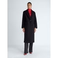 thumbnail image 2 of Scoop Women's and Women's Plus Oversized Faux Wool Coat, Sizes XS-4X, 2 of 6