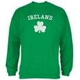 thumbnail image 1 of St. Patrick's Day - Ireland Shamrock Green Adult Sweatshirt, 1 of 1