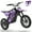 Purple, variant on Upgrade Electric Dirt Bikes for Kids 8-14,500W 15Ah Off Road Motorcycle with 23 Miles Rang,15 MPH Max Variable Speed,Disc Brake,Dual Suspension,165Lbs Capacity(Purple)