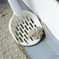 thumbnail image 4 of Cat Litter Scoop, Litter Sifter Scoop with Hollow Grid for Pine Pellets,ABS Plastic Kitty Litter Scooper Durables Mesh Scooped Easys To Clean Suitable For Litter Boxes 10.23x4.33in, 4 of 6