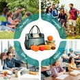 thumbnail image 6 of Deers and Moon Person Cooler Bag Lunch Bag Soft Cooler Cooling Tote Insulated Lunch Box for Adult Men Women, 6 of 6