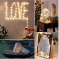 thumbnail image 5 of Guirnalda de luces LED de 1 a 5 m, adorno navideño para el hogar, Navidad, Año Nuevo, luces de hadas a rayas, funciona con pilas, 5 of 5