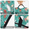 thumbnail image 6 of Green Christmas Baking Pattern Toddler Nap Mats for Kids Preschool,60"x20" Sleeping Mat Bag or Kids,Toddler Sleeping Bag,Toddler Nap Mat or Daycare, 6 of 6