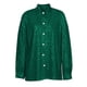 thumbnail image 3 of Txlixc Blusa de botón femenino, lentejuelas brillantes, manga larga, color sólido, gran solapa Txlixc moda, 3 of 4
