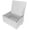 White, variant on Sorbus Woven Storage Bin Baskets with Handles and Lid for Closet, Shelves Organizing- Set of 3