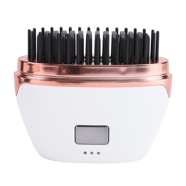 Cepillo Alisador De Pelo Inalámbrico, Calefacción De Cerámica MCH, 3 Ajustes De Temperatura, 2000 MAh, Cepillo Caliente Portátil, Tamaño De Bolsillo De 25 W Con Bolsa De