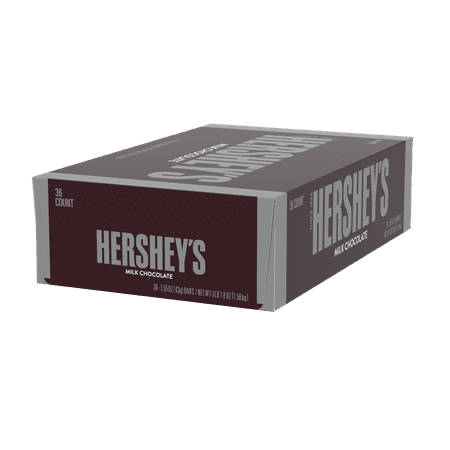 Hershey's, Milk Chocolate Standard Bar Box, 1.55 oz (Pack of