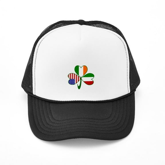 CafePress - Shamrock Of Italy - Trucker Hat - Polyester Foam Front and Nylon Mesh Weave Back
