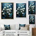 thumbnail image 4 of Designart "Winter Chill Snowdrop Realism I" Snowdrops Floater Framed Wall Art Prints, 4 of 5