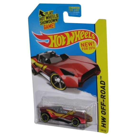 Hot Wheels HW Off-Road (2014) Satin Red Carbonic Toy Car 104/250