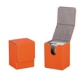 thumbnail image 4 of Card Deck Box Holder with Baffle Album Gathering Card Toy Container Display Game Orange, 4 of 8