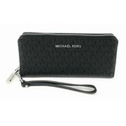 Michael Kors Women Ladies Leather Wallet MK Black