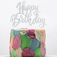 thumbnail image 2 of Decoración para tartas, color dorado, feliz cumpleaños, de Notbadsys, 2 of 7