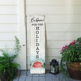 thumbnail image 4 of LifeSong Milestones "Home for the Holidays" Sign Wood White Christmas Porch Decor, 4 of 7