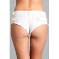 thumbnail image 4 of BeWicked 73230: Denim Shorts White Small, 4 of 4