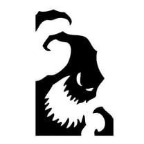 Large Halloween Windows Clings Decorations - Silhouette Decorations With Scary Ghost Stickers, Sturdy, Waterproof Halloween Decor for Door Window Wall Creative Party Supplies (1 Pcs)