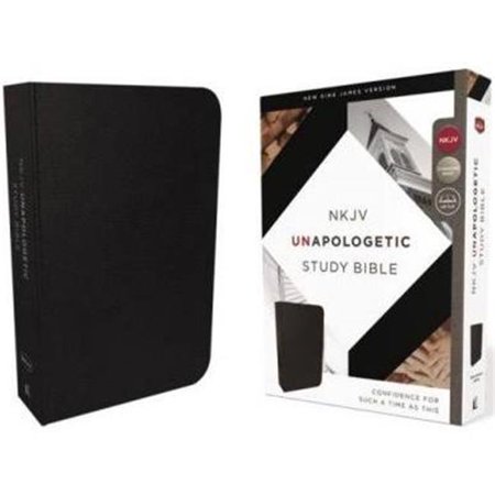 Nelson Bibles 187059 Black Bonded Leather NKJV Unapologetic Study Bible ...