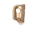 thumbnail image 4 of Hip Pop Tooth Crystal Grill Mouth Teeth Gold Silver Plated Grills Single Caps with Teether Pliers Decoration Rapper Jewelry Gift Gold, 4 of 9