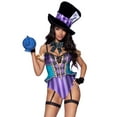 thumbnail image 4 of Leg Avenue Women's 3 Piece Mad Hatter Costume Set, 4 of 5