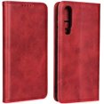 thumbnail image 1 of IBAOLE for Huawei P30 Pro Wallet Case, Premium PU Leather Flip Folio Case,Magnetic Closure，Stand Function with Card Slots/Cash for Huawei P30 Pro-Dark Brown Huawei P30--*Red Huawei P30, 1 of 7