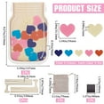 thumbnail image 2 of 1set Wood Reward Chart for Reward Jar for Heart 31.5x34x2mm, 2 of 6