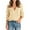 Beige, variant on Women's V-Neck Cardigan Long Sleeve Button Down Open Front Classic Wrap (Beige, L)