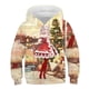 thumbnail image 3 of Sudadera con capucha con estampado de Papá Noel y árbol de Navidad de dibujos animados para niños, divertida, para primavera y otoño, informal, de manga larga, 3 of 5