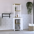 thumbnail image 3 of Four Shelves in Design - Freestanding for Bathroom - Bathroom Application - Provide Bathroom Organization, 3 of 4