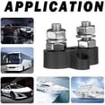 thumbnail image 5 of 3X EspáRragos de Bloque de Terminales M8 48V Bloque de Conexiones Barra de Bus Perno de DistribucióN de EnergíA de Servicio Pesado Doble para CamióN RV , Negro, 5 of 5
