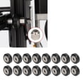 thumbnail image 4 of 3D Printer Pulley Wheel Set, Durable Stainless POM Pulley Wheel Set No Noise  For Printing Shop Black, 4 of 8