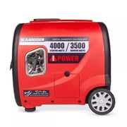 A-iPower 4000W Gas Inverter Generator, Electric Start, Quiet, RV Ready, Portable