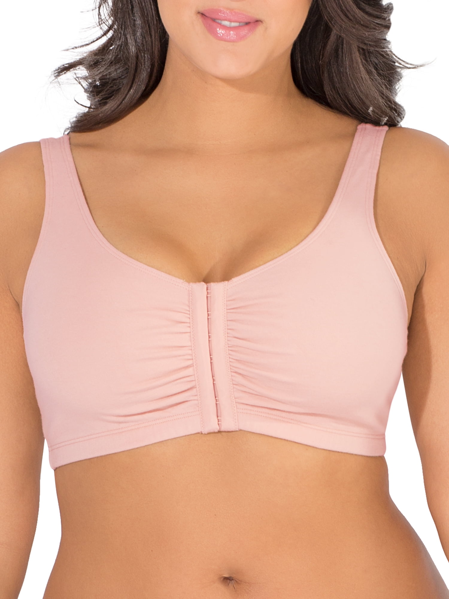 Fruit of The Loom Women s Comfort Front Close Cotton Sports Bra 2