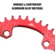 thumbnail image 3 of Irfora Plato de bicicleta 32T / 34T / 36T / 38T 104mm BCD Anillo de manivela de bicicleta de 4 pernos Compatible con 7/8/9/10/11 Velocidad Irfora Pastilla de freno, 3 of 7