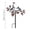 B, variant on ZhangC 2D Flat Metal Bird Garden Stake, 11.8 Inch Flower Tree Branch Yard Art Decor, Outdoor Metal Bird Ornament for Patio, Backyard and Lawn Display