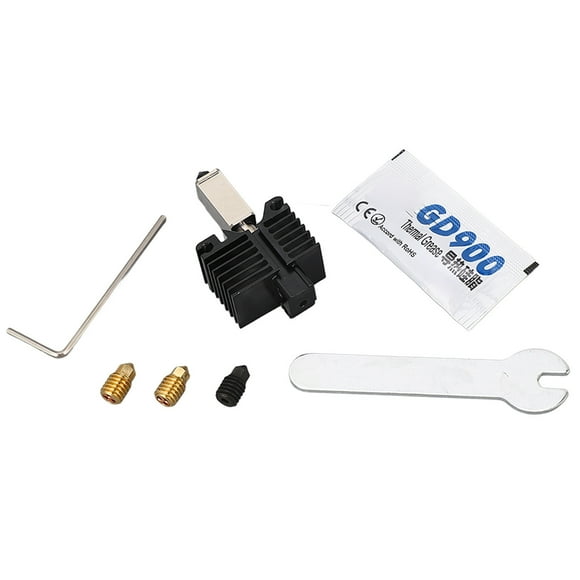 Extruder Hot End Kit 3D Printer Detachable Hotend Nozzle Set 3D Printer Replacement Parts for Bambu Lab X1 P1P X1 Carbon