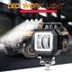 thumbnail image 3 of Par Faros Auxiliares Led Ojos De Ángel Niebla Led Moto Luces, 3 of 8