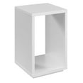 thumbnail image 3 of Convenience Concepts Northfield Admiral End Table with Shelf, White, 3 of 6