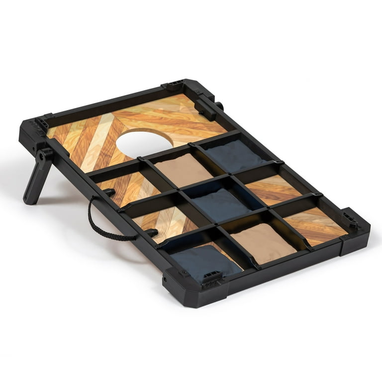 EastPoint 3-in-1Tailgate Toss Game Set - Cornhole, Tic Tac Toe