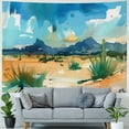 thumbnail image 4 of JRXY Landscape Painting Tapestry - High-Quality Short Plush, Soft and Lightweight Painting, 4 of 6