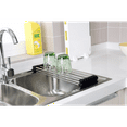 thumbnail image 4 of YBM Home Roll Up Dish Drying Rack Stainless Steel, Silver 1206, 4 of 5